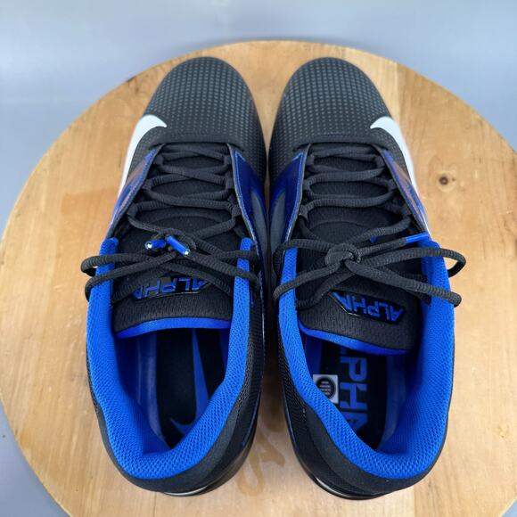 Nike Alpha Menace 4 Pro Mens Size 14 Football Cleats Blue Black FZ7702-001 NEW - Picture 5 of 9